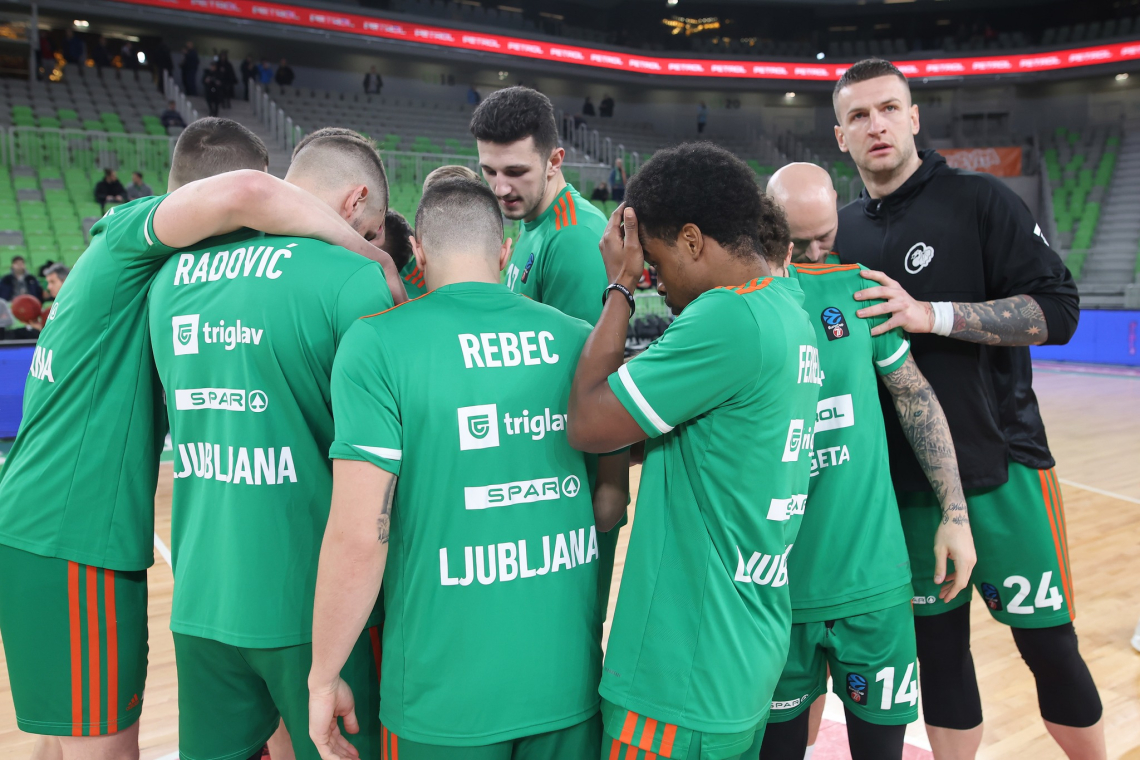 Cedevita Olimpija vendarle do tretje zmage v Evropi