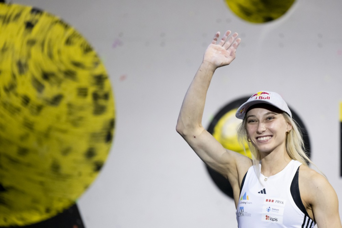 Garnbret, Krampl in Lukan v olimpijske kvalifikacije