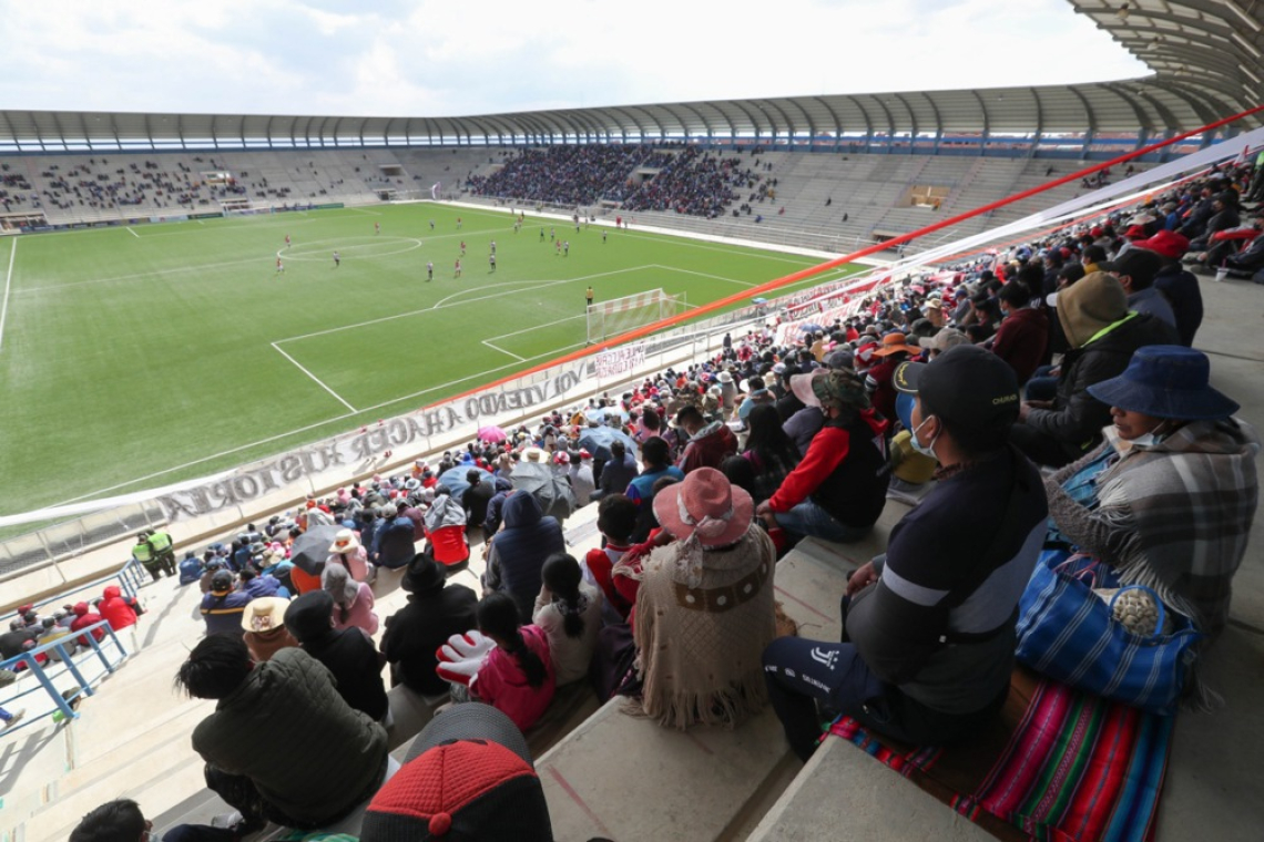 Stadionu na 4083 metrih zelena luč za pokal libertadores