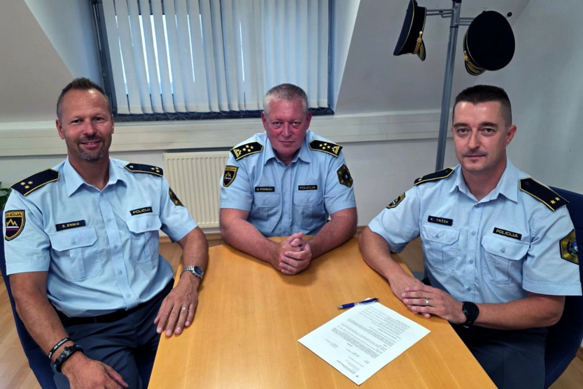 Policijsko postajo Škofja Loka začasno vodi Klemen Trček