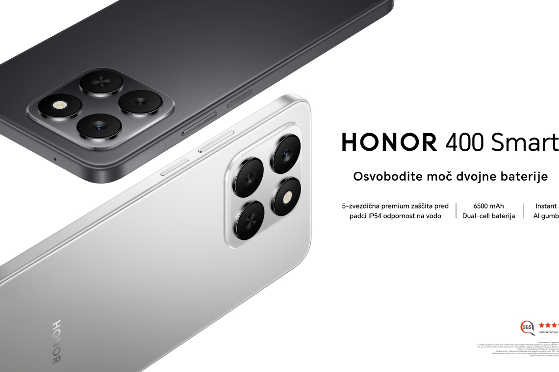 Honor predstavil novi cenovno dostopni telefon 400 Smart