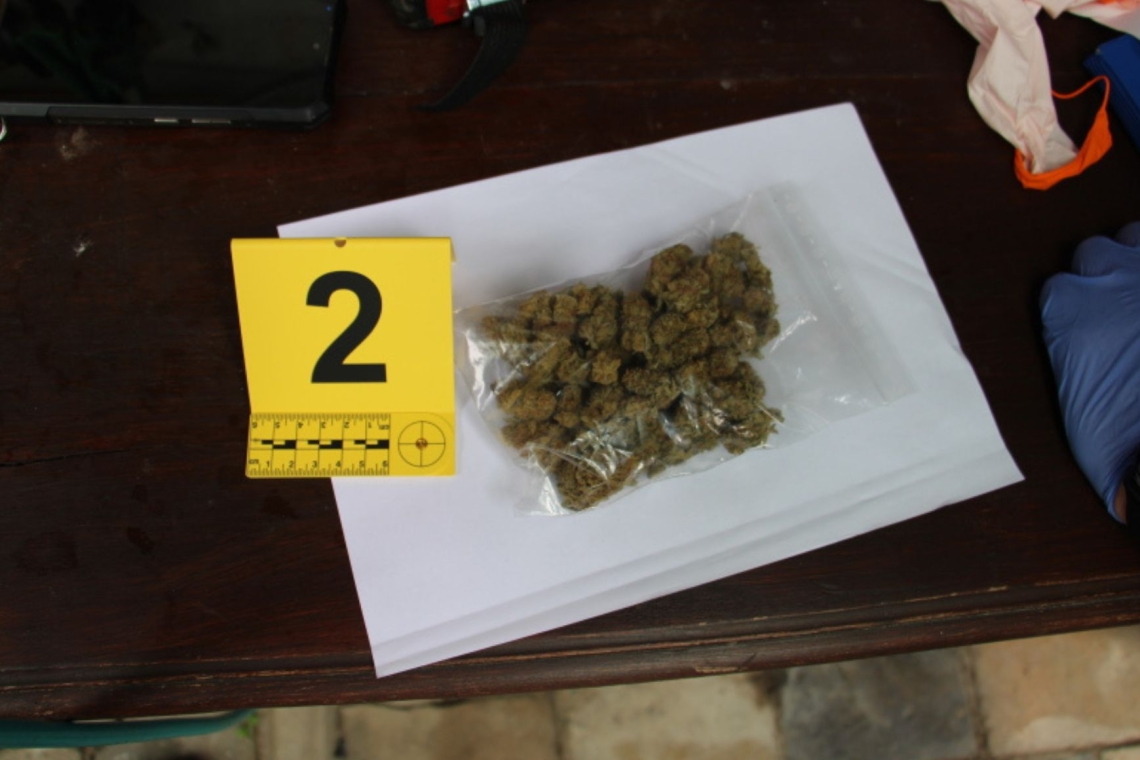 Policisti v Trebnjem zasegli drogo in denar