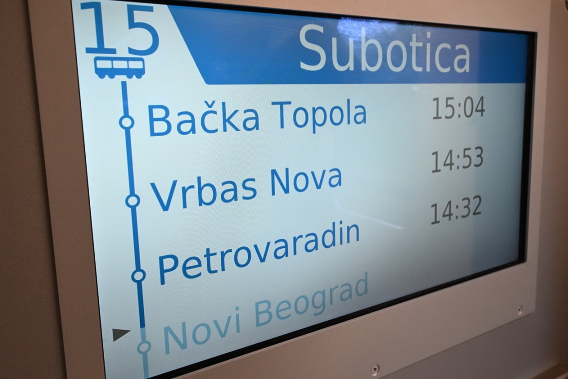 Hitra proga med Novim Sadom in Subotico danes odprta tudi za potniški promet